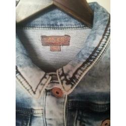 Super stoer jeans jasje van Cars, mt 128