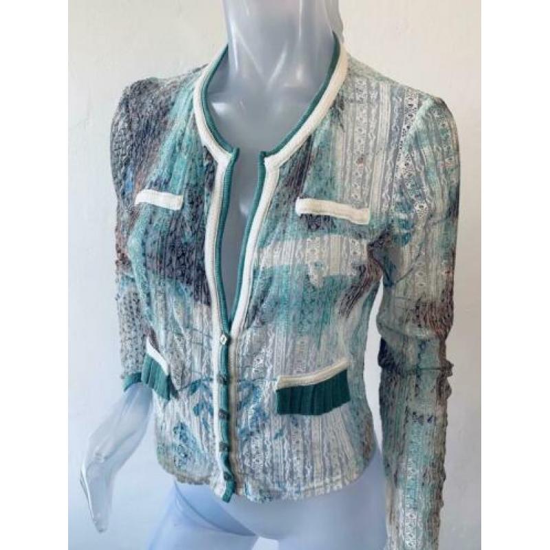 Designers stretch print vestje - 38