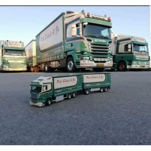 Wsi 1:50 Scania V8 Piet Schuit transport Spanbroek