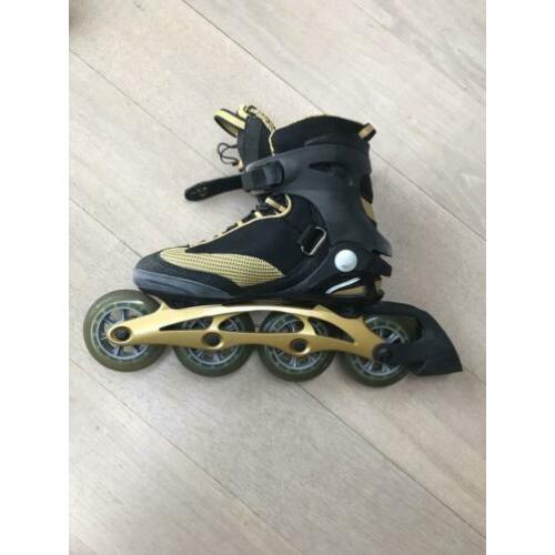 K2 Exotech inline skates goud, zwart maat 37