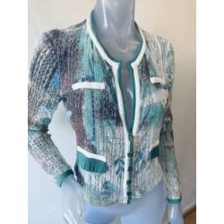 Designers stretch print vestje - 38