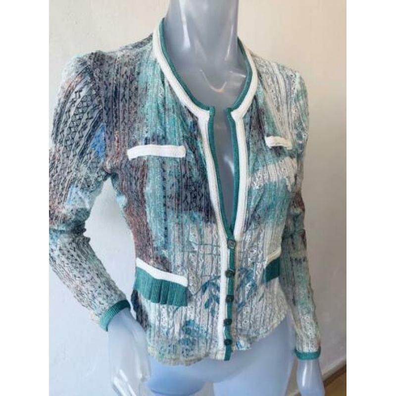 Designers stretch print vestje - 38