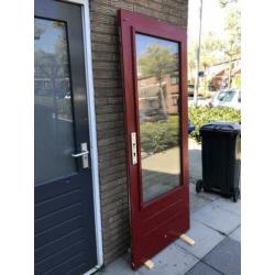 Hardhouten Buitendeur