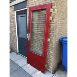 Hardhouten Buitendeur