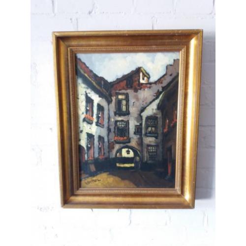 Schilderij L. Hartman gesigneerd