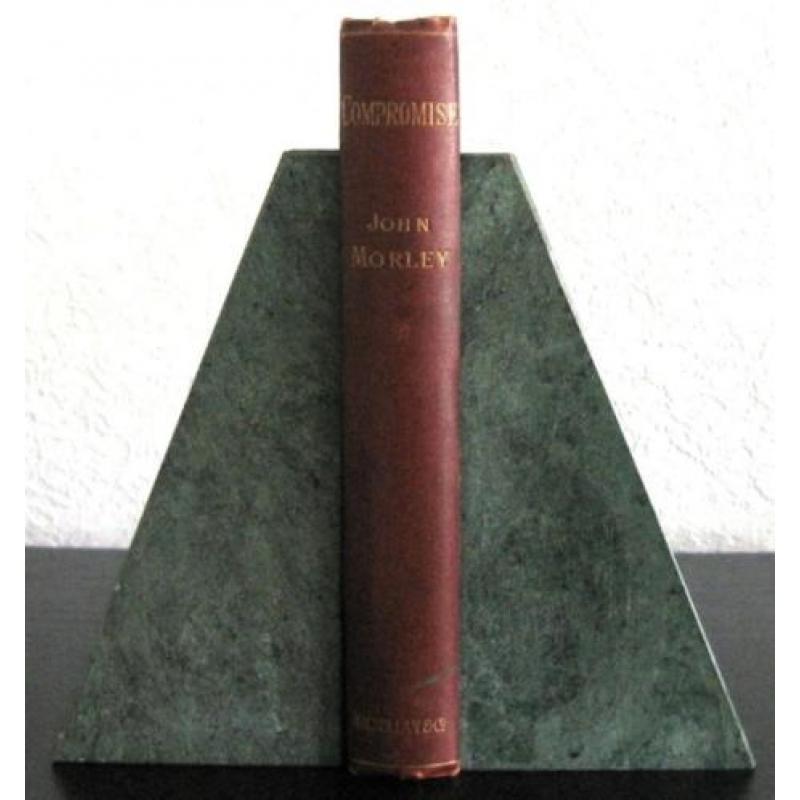John Morley 1886-1903 8 delen Rousseau, On Compromise etc.