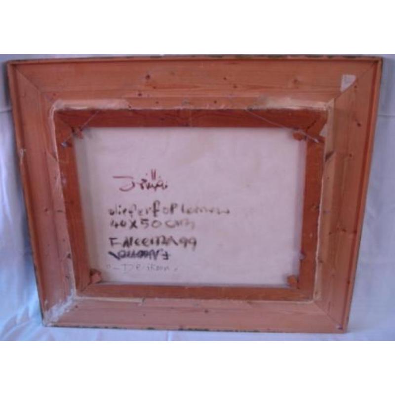 NALATENSCHAP SCHILDERIJ DE IKOON F. A. LEEMA LINNEN - ooq