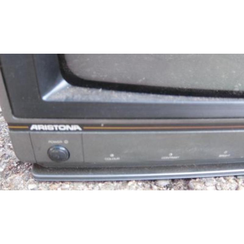 portable Aristona televisie