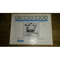 Akai GX230D autorevers in hele mooie staat
