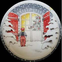 Kerstschaal Villeroy en Boch " Heilige Nacht"