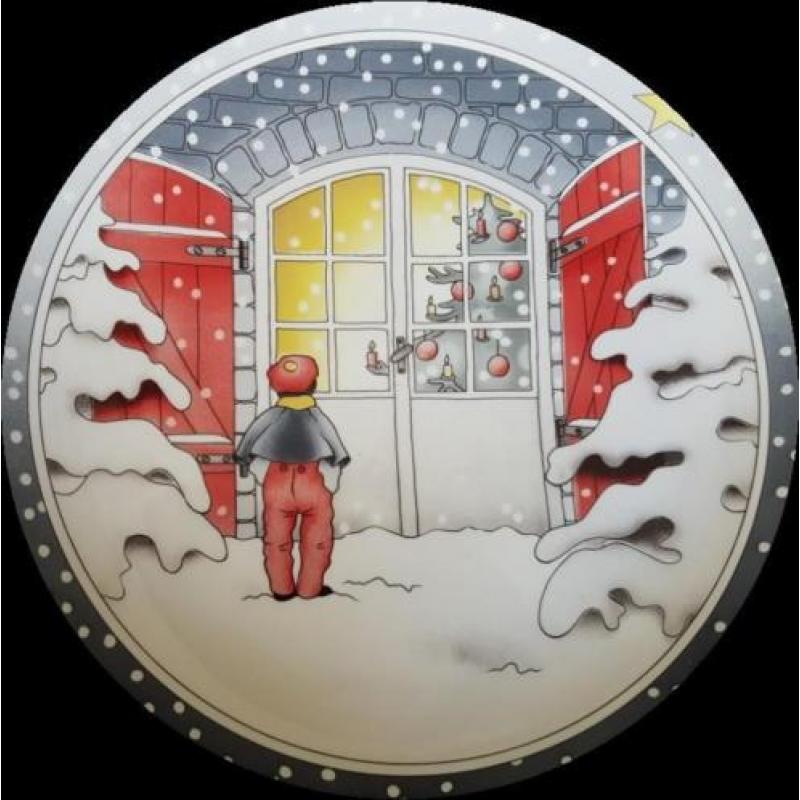 Kerstschaal Villeroy en Boch " Heilige Nacht"