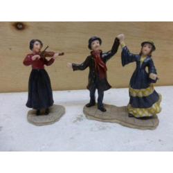 luville Mickey & Angie Russell and Suzy Wickford figurines