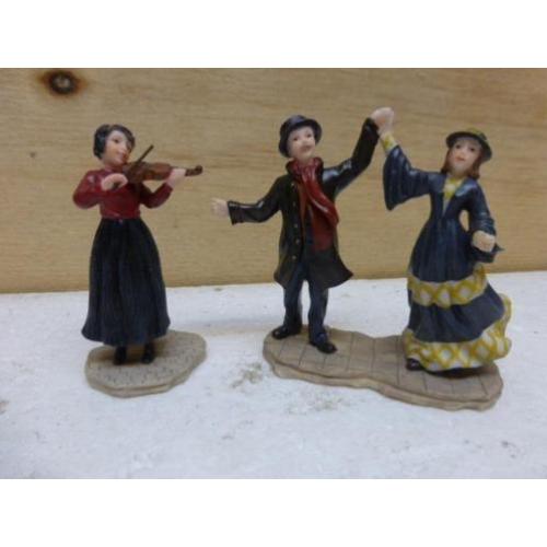 luville Mickey & Angie Russell and Suzy Wickford figurines