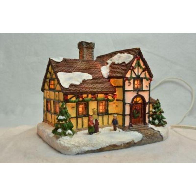 X-Mas Collection Kerstdorp Huis met Vakwerk