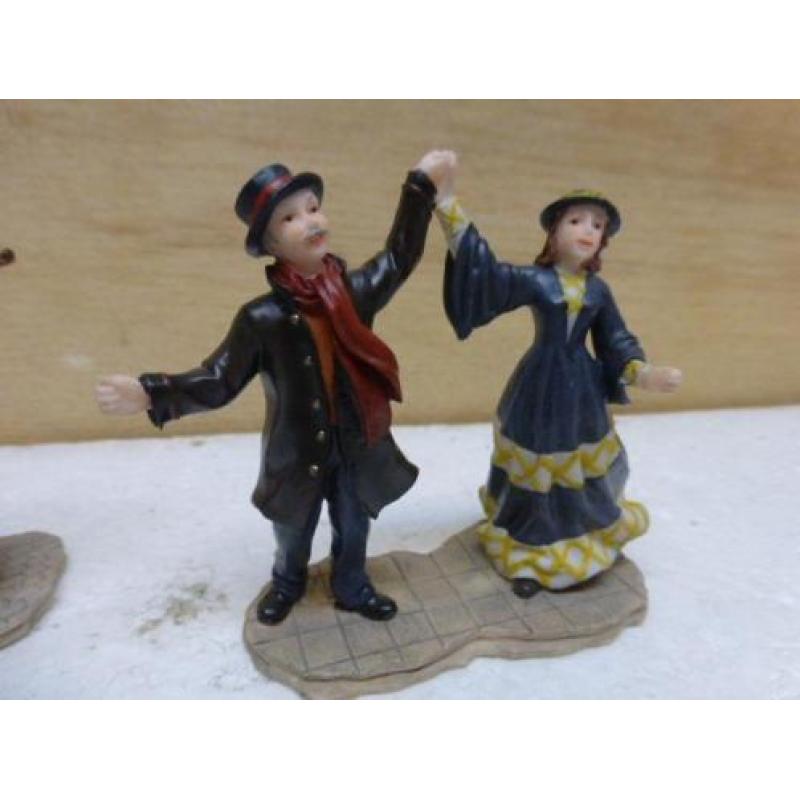 luville Mickey & Angie Russell and Suzy Wickford figurines