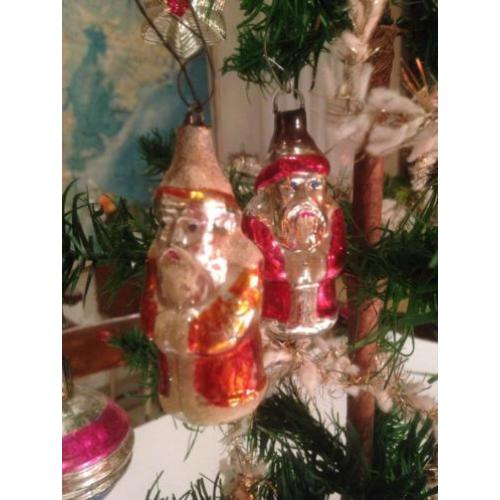 Zeldzamere GELE ajeko kerstman kerstbal
