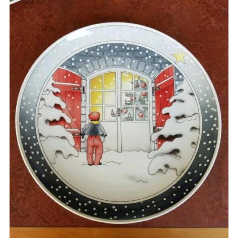 Kerstschaal Villeroy en Boch " Heilige Nacht"