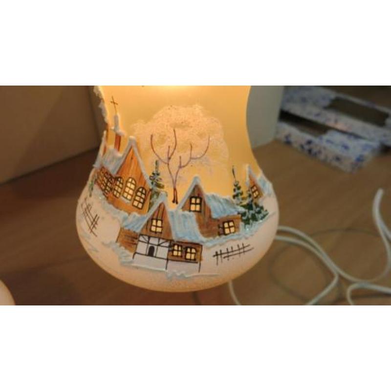 Kerst versiering Kerstklokken met verlichting Kerstklok door