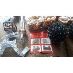 Kerst spullen, 1 doos.
