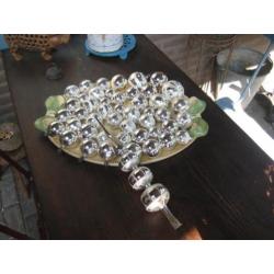 oude kerst 46 kerstballen Piek