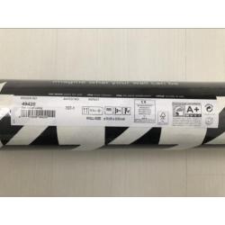 Behang Zwart/Wit 1 rol