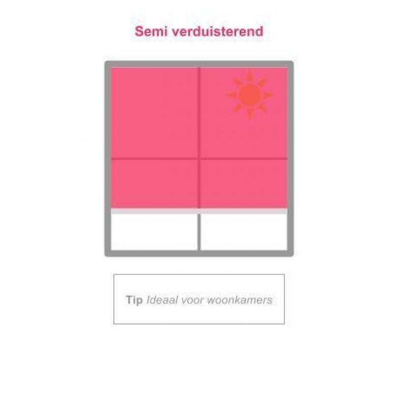 Rolgordijn 125 cm breed op maat