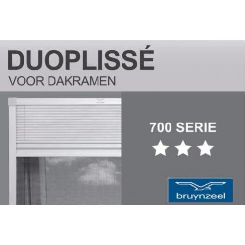 Hor en verduistering Bruynzeel Duo plisse S700 Dakraam ACTIE