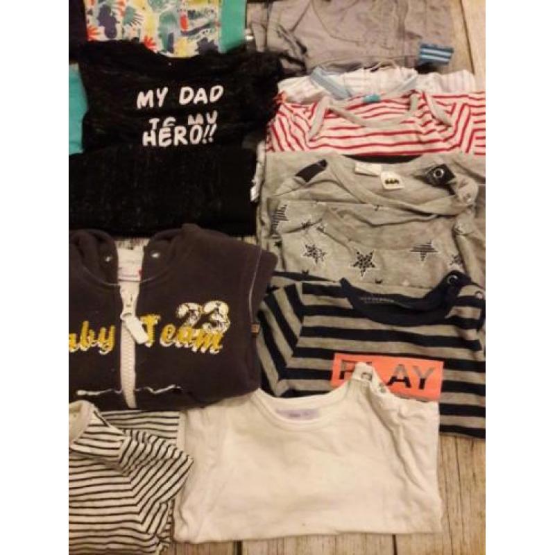 Baby mt 50 - 56 pakket jongens kleding in nette staat