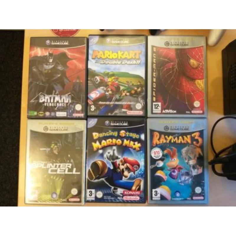 Gamecube met 7 games en 2 controllers