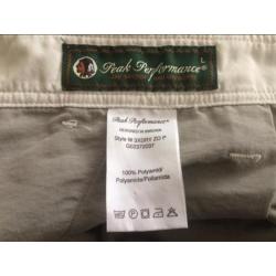 Mooie afritsbroek Peak Performance, maat L
