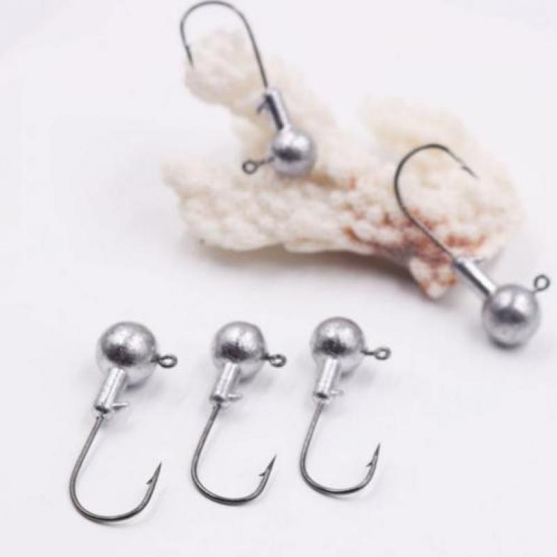 10 Stks/partijHoogwaardige 1g/2g Lood Jig Head haak Jigs Aas