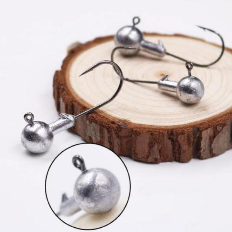 10 Stks/partijHoogwaardige 1g/2g Lood Jig Head haak Jigs Aas